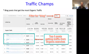 Traffic Champs in Google Analytics